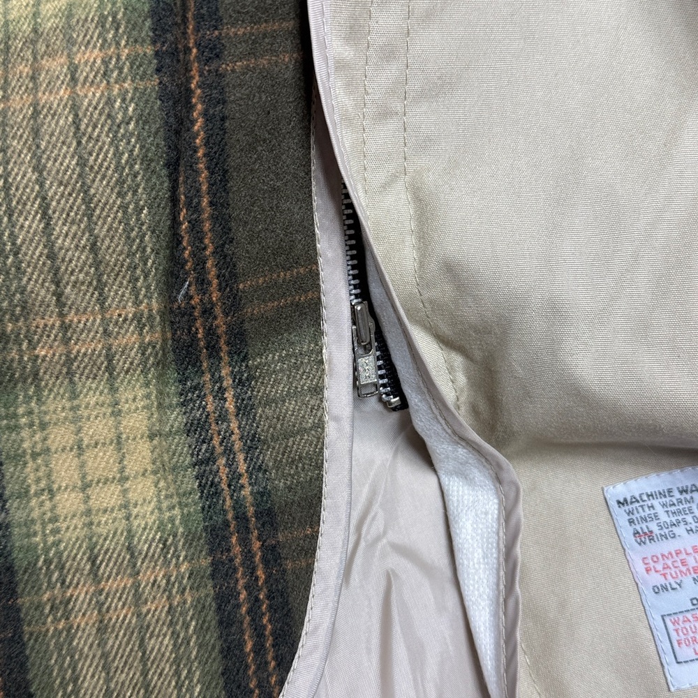 London Fog Beige Trench Coat - Picture 9 of 15